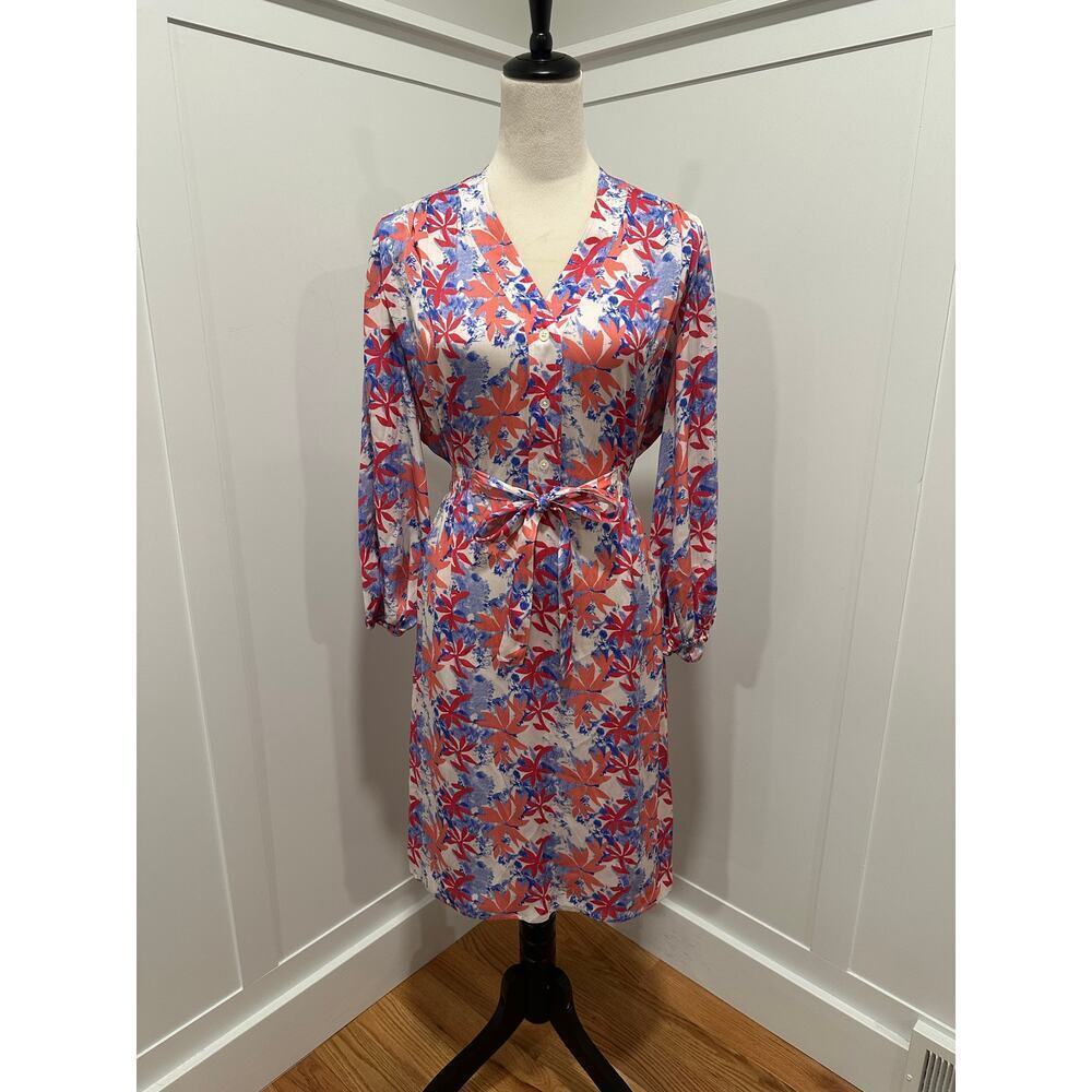 Tucker Silk Blend Fourth of July Dress Size S